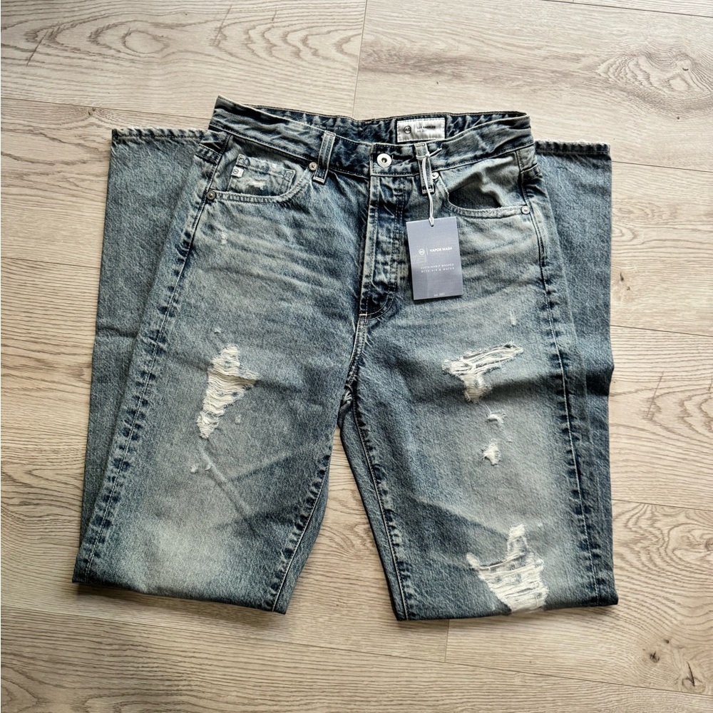 AG Vapor Wash Alexxis Straight High-Rise Vintage Fit